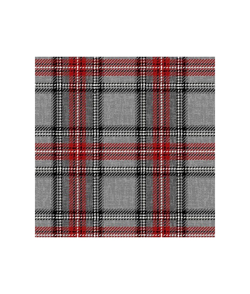 Marcus Fabrics Franela Primo Plaids Keep It Classic R090984 Grey